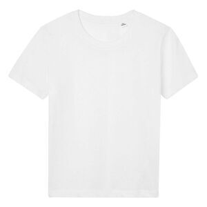 Mantis Childrens/Kids Essential Natural T-Shirt / White